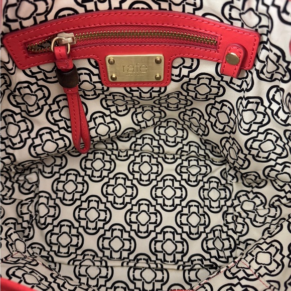 Rafe’ Orange Designer Leather Shoulder Bag NWOT - Picture 7 of 16